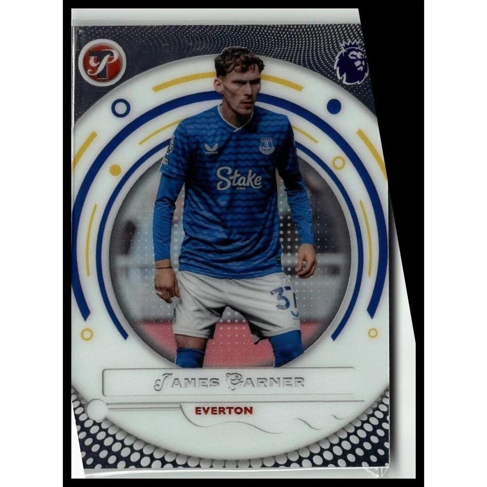 2025-26 Topps Pristine PL Soccer #87 James Garner, Everton
